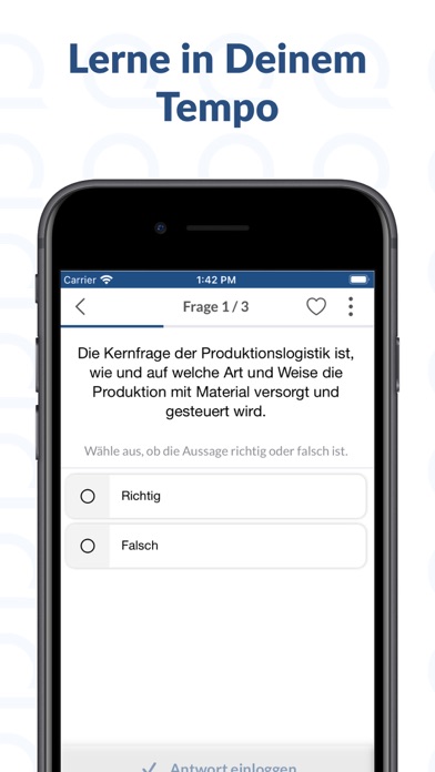 Capturas de tela do Wirtschaftsfachwirt WFW