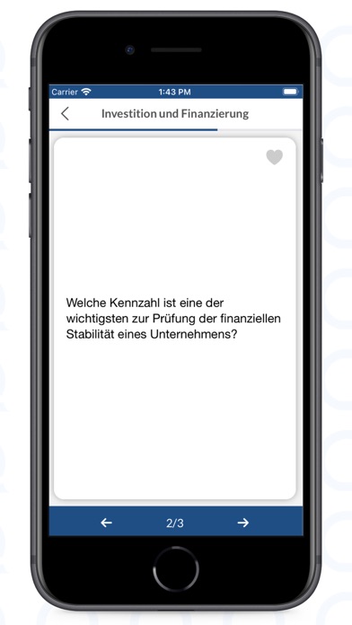 Capturas de tela do Wirtschaftsfachwirt WFW