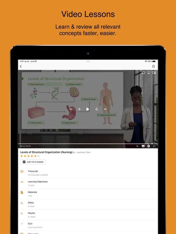 Скриншоты CPU Nursing Lecturio iPad 