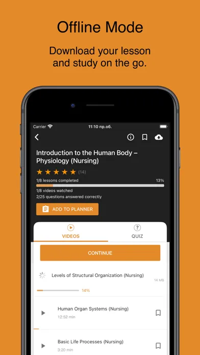 Скриншоты CPU Nursing Lecturio