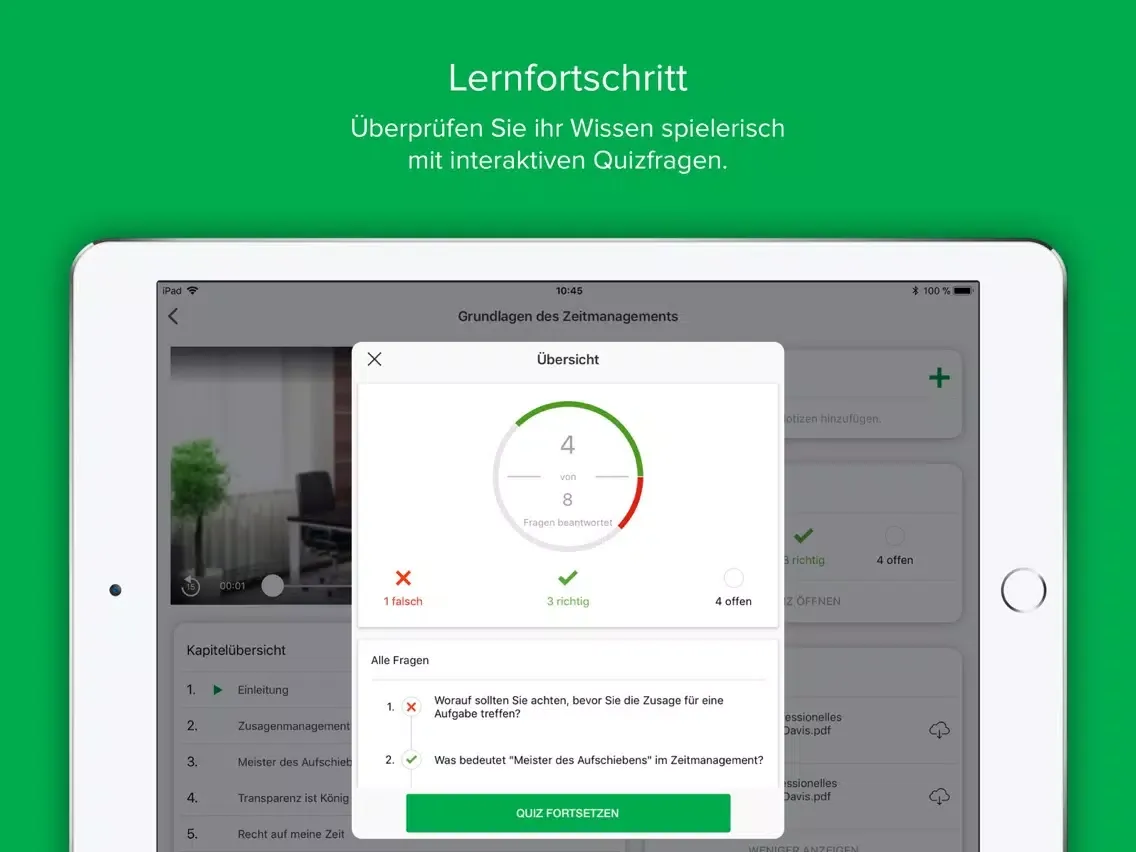 Capturas de pantalla de Steuer-Fachschule Dr. Endriss iPad 