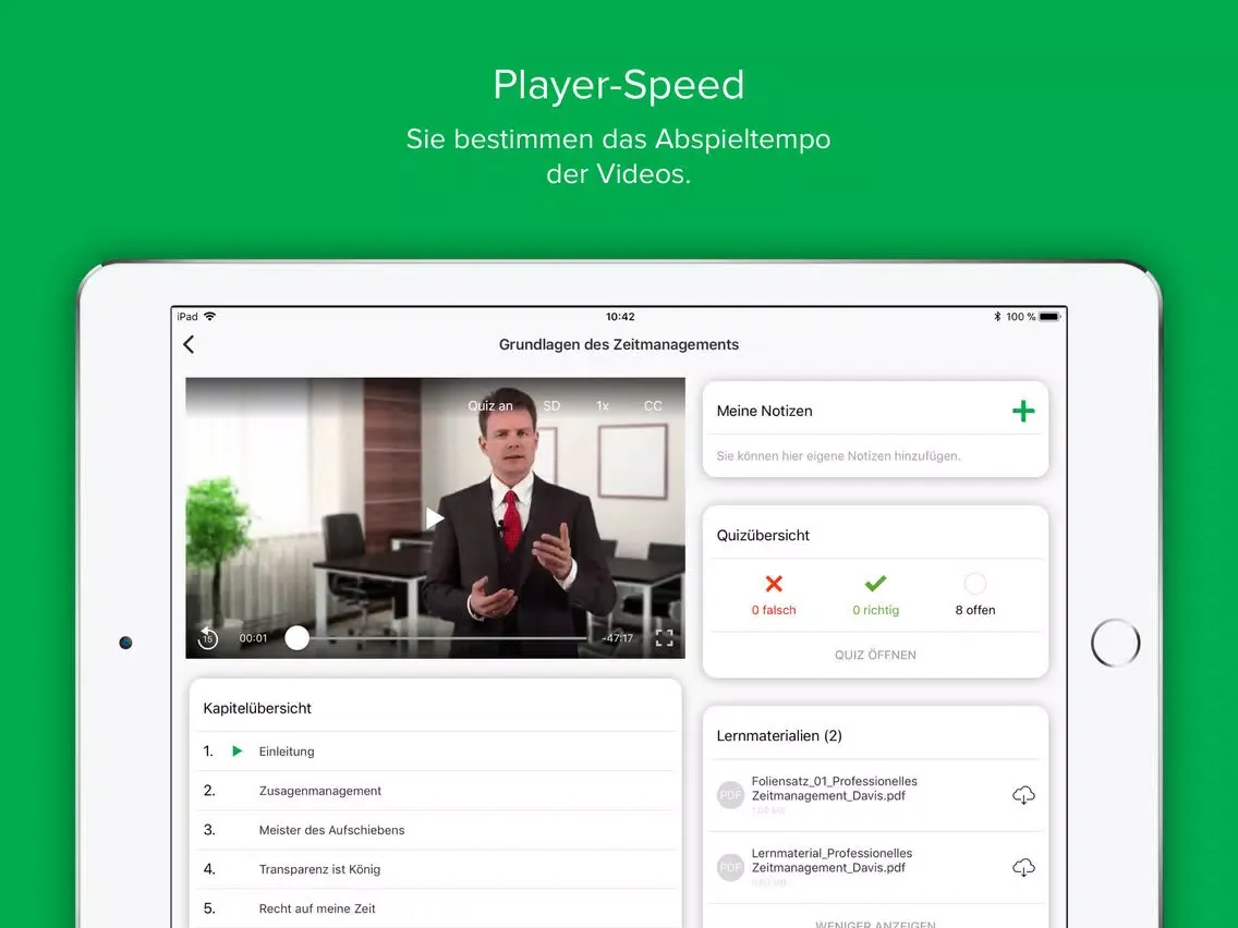 Capturas de pantalla de Steuer-Fachschule Dr. Endriss iPad 