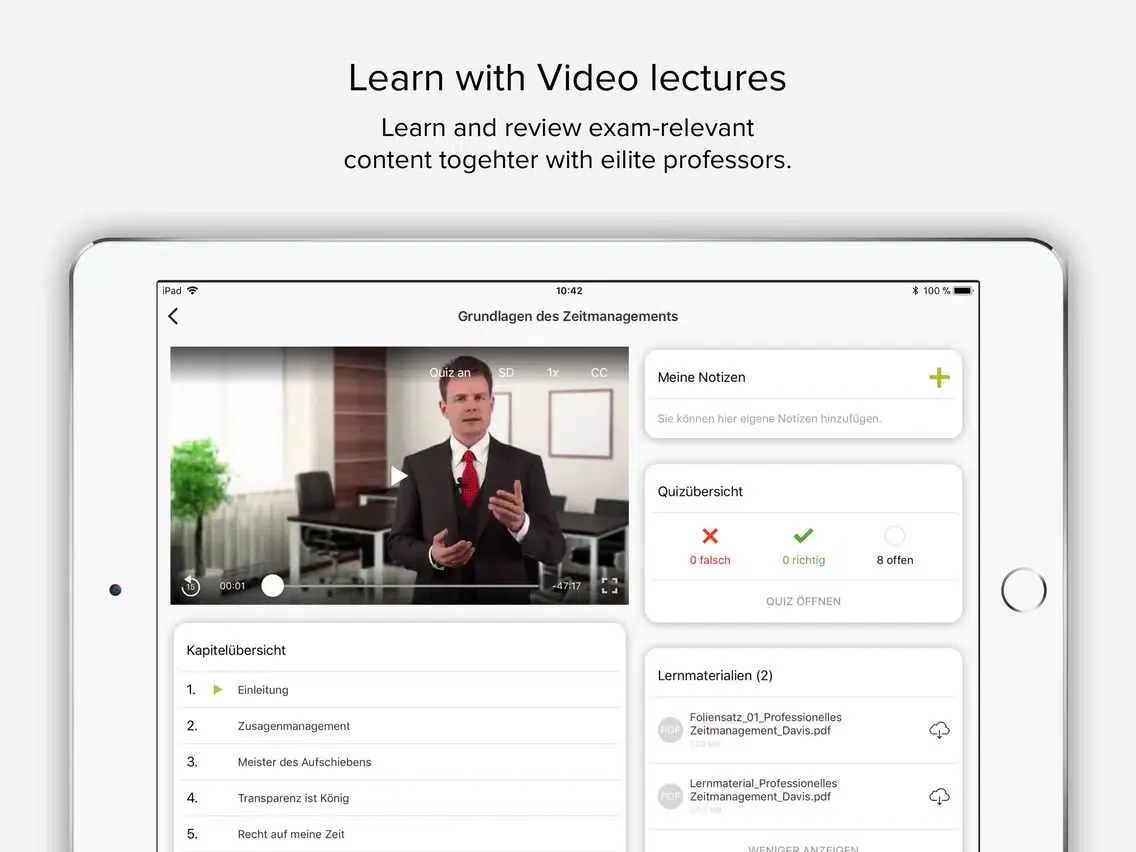 Erudite Academy iPad  Ekran Görüntüleri