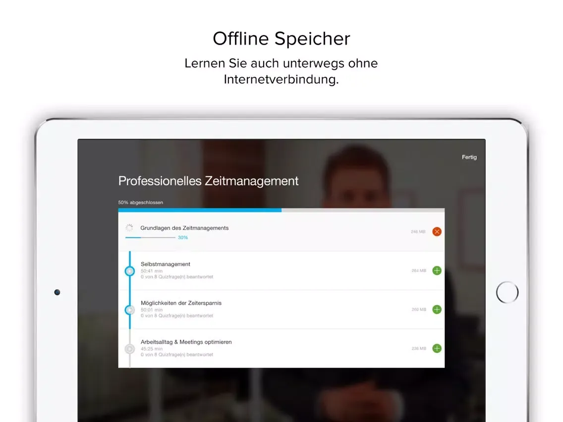 MC elearning Akademie iPad 应用截图