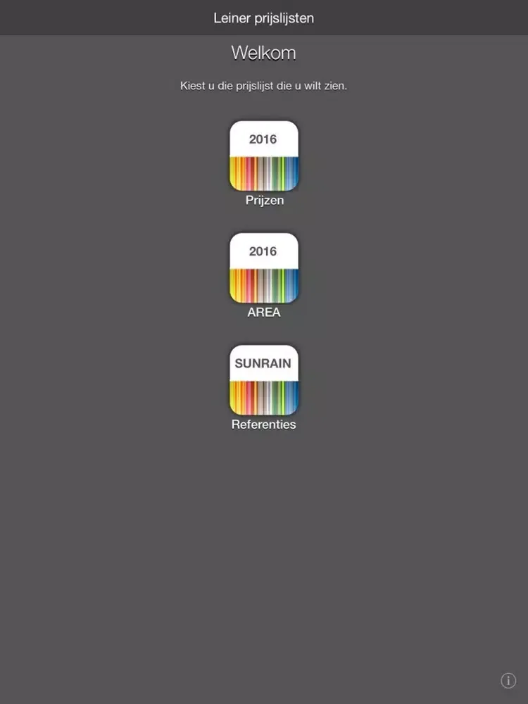 تصاویر Leiner Prijslijst für Niederlande iPad 