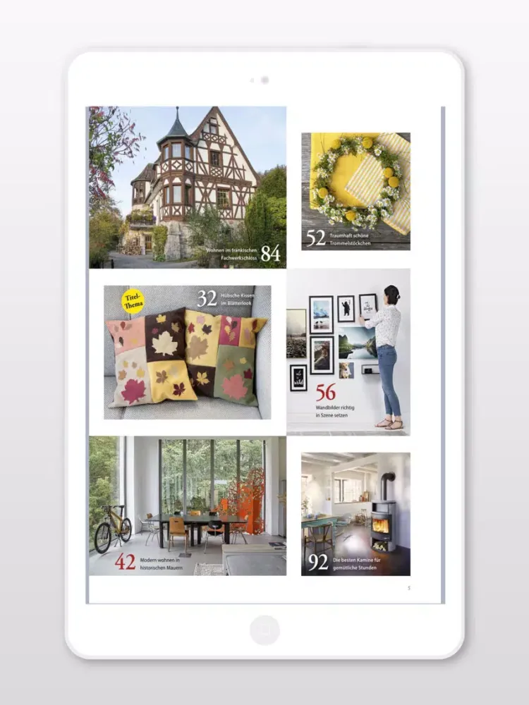 LandIDEE Wohnen & Deko iPad  Screenshots