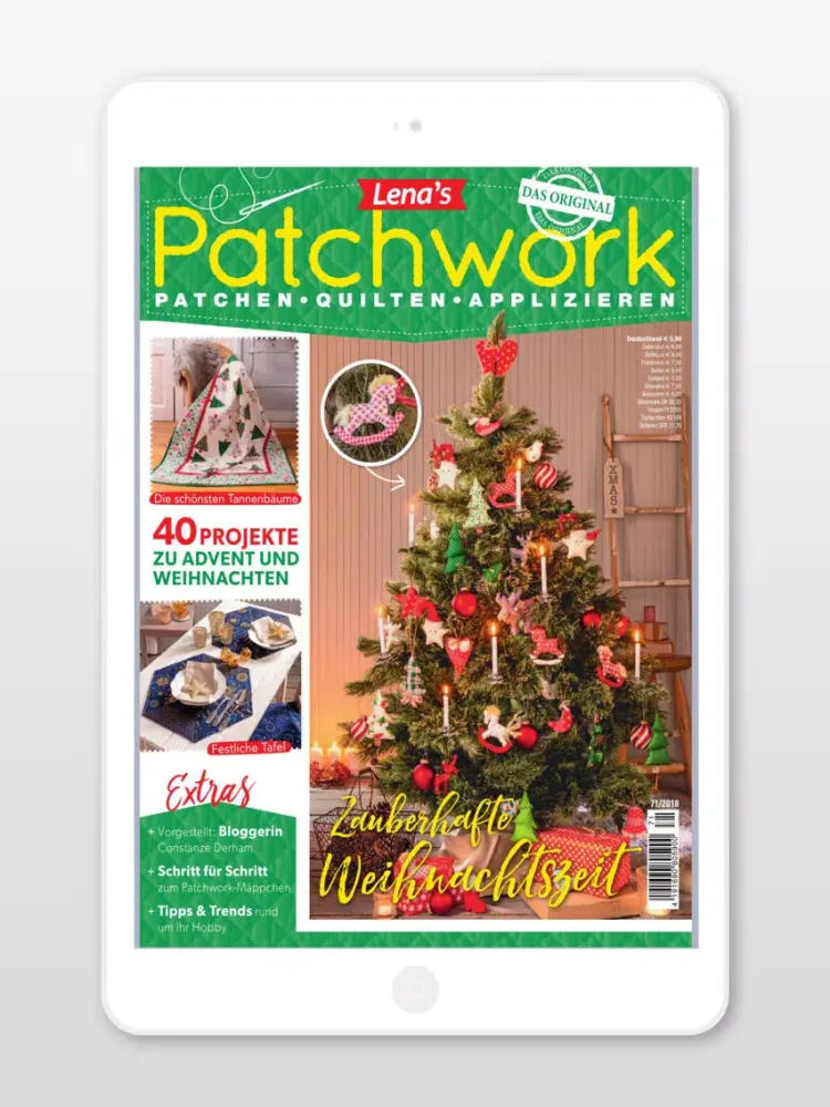 Lenas Patchwork Magazin iPad  Screenshots
