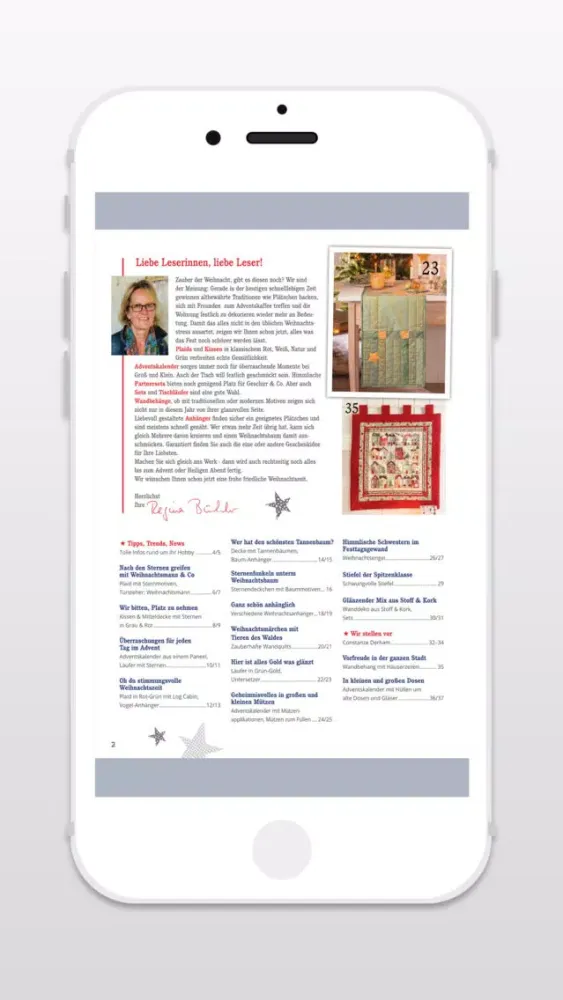 Lenas Patchwork Magazin Screenshots