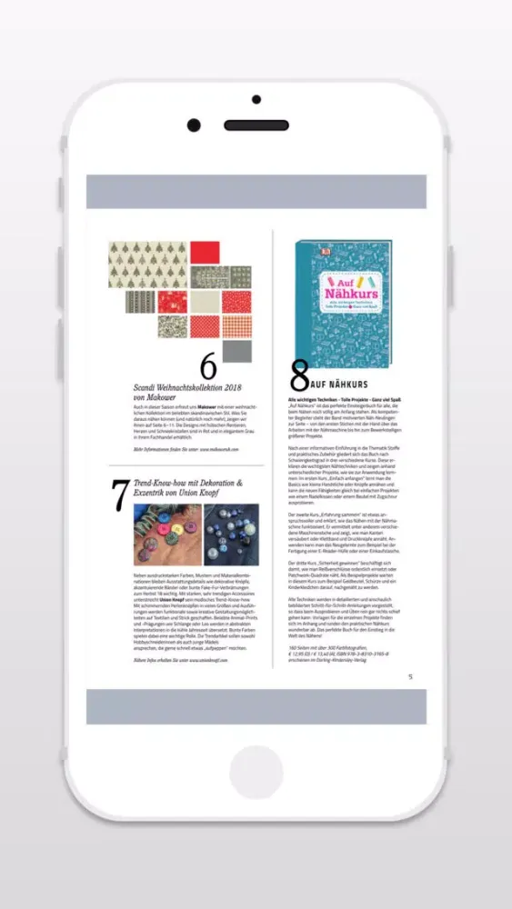 Lenas Patchwork Magazin Screenshots