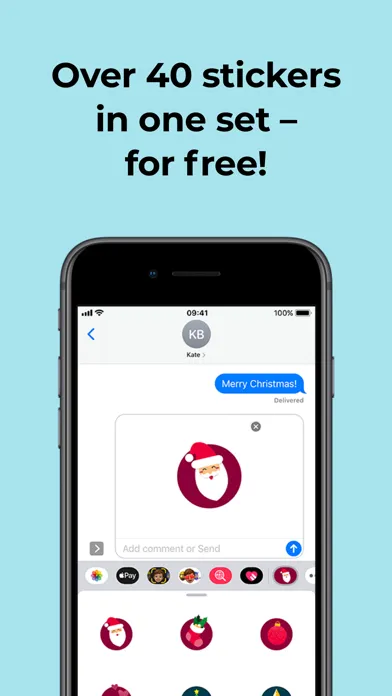 Screenshot di Christmas Sticker by let's dev