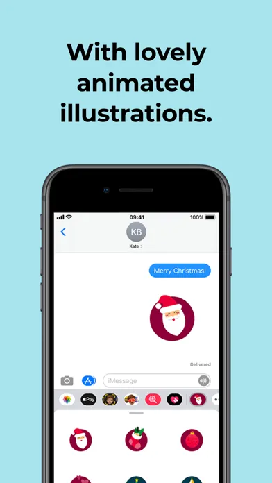 Screenshot di Christmas Sticker by let's dev