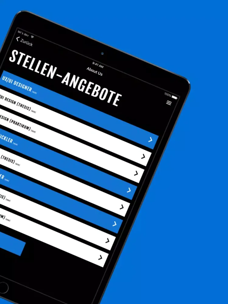 Captures d'écran de let's dev - The Game iPad 