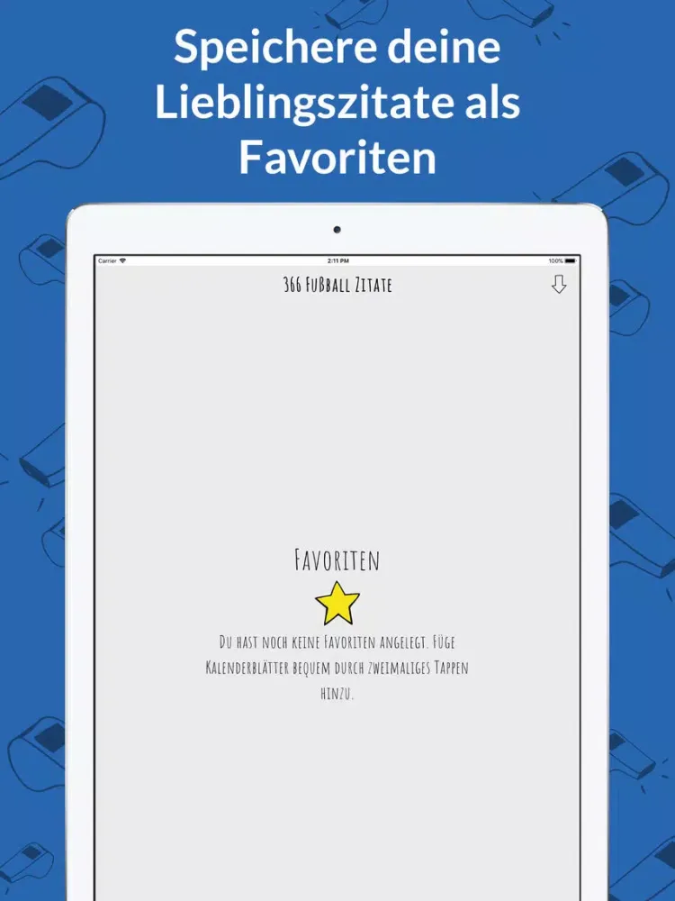 366 Fußballzitate iPad 應用截圖