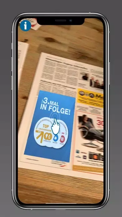 Tangkapan skrin Die Moin AR