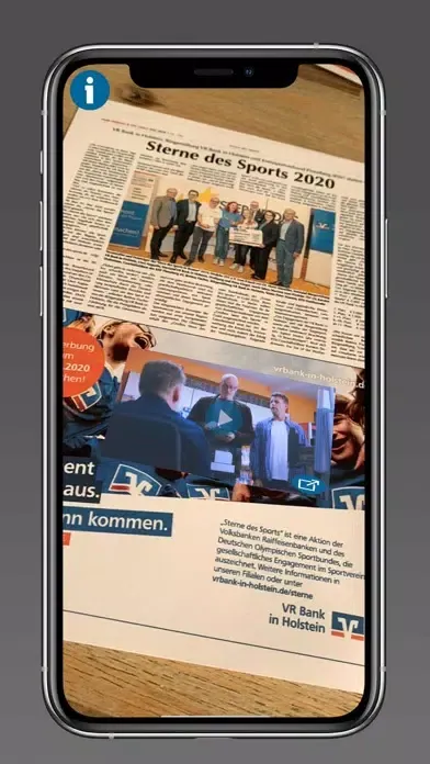 Tangkapan skrin Die Moin AR