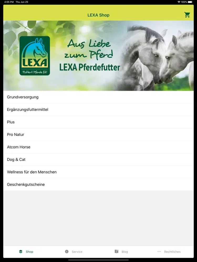 Скриншоты LEXA Pferdefutter iPad 