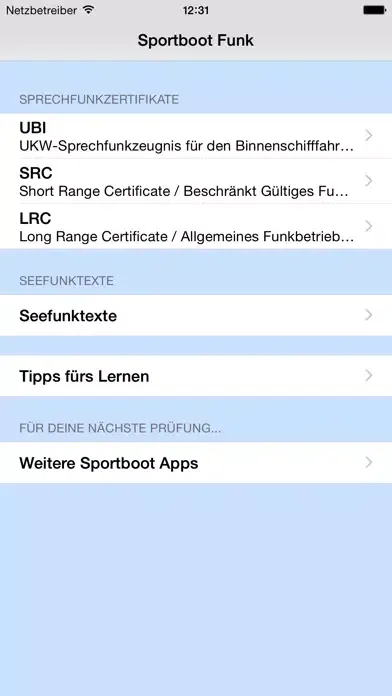 Captures d'écran de Sportboot Funk