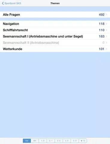Sportboot SKS iPad  Screenshots