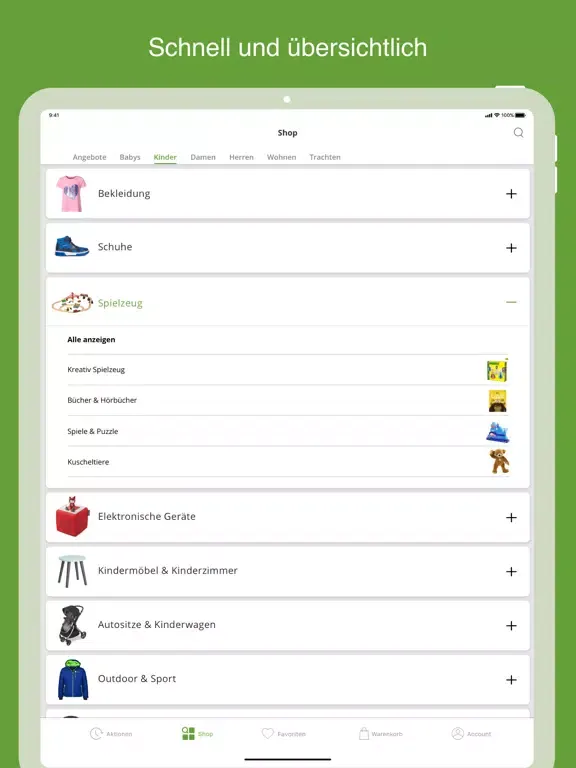 limango - Familien Shop iPad  سکرین شاٹس