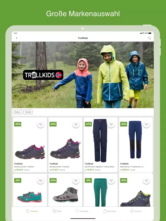 limango - Familien Shop iPad  سکرین شاٹس