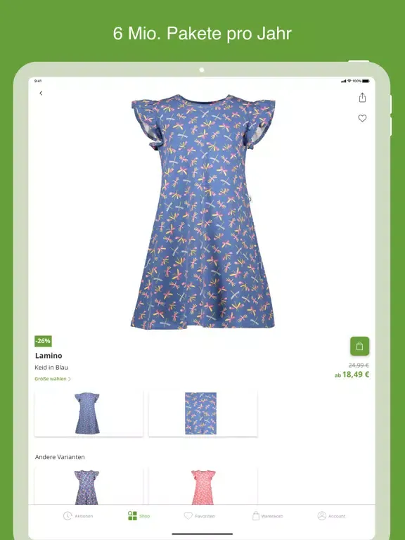 limango - Familien Shop iPad  سکرین شاٹس