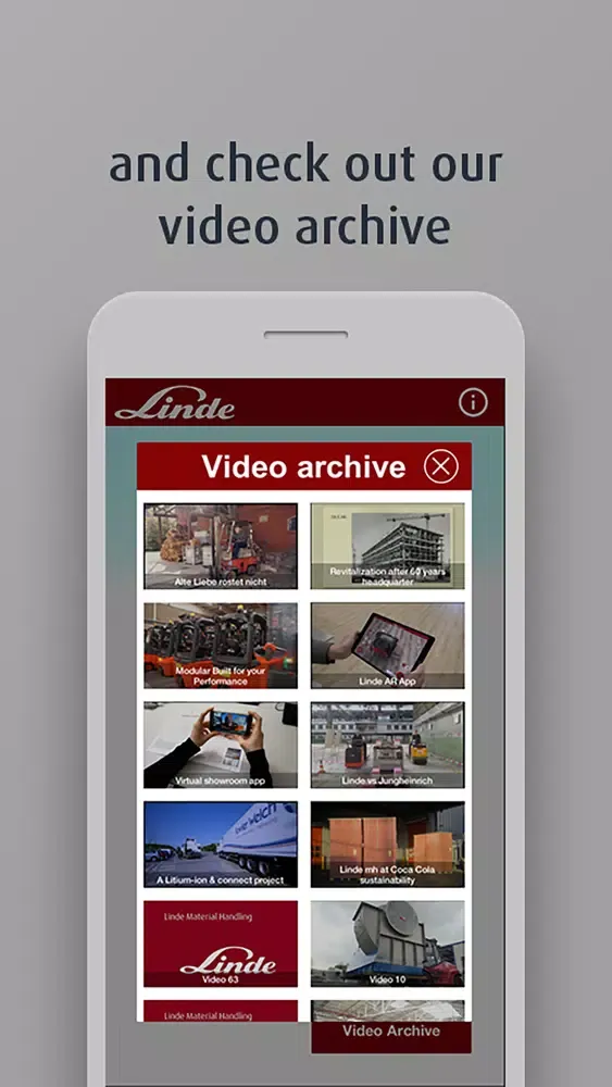 Linde Augmented Reality应用截图
