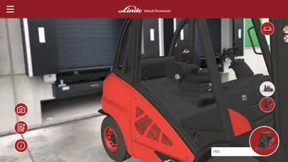 Zrzuty ekranu Linde Virtual Showroom