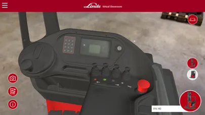 Zrzuty ekranu Linde Virtual Showroom