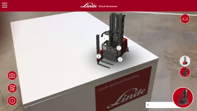 Zrzuty ekranu Linde Virtual Showroom