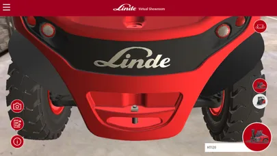 Zrzuty ekranu Linde Virtual Showroom
