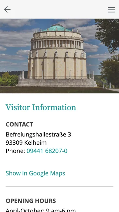 Capturas de pantalla de Guide Befreiungshalle Kelheim