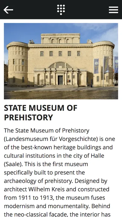 Landesmuseum Halle স্ক্রিনশট
