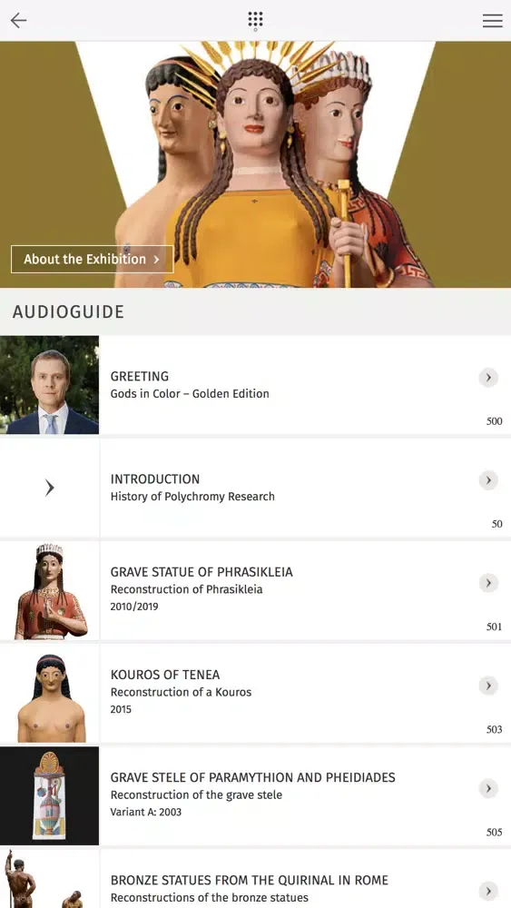 تصاویر Gods in Color – Audio Guide