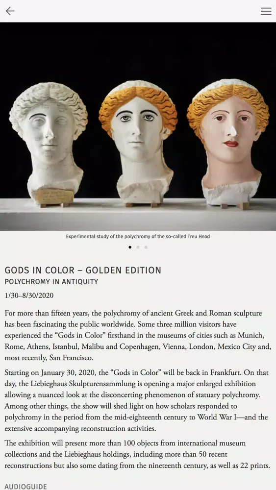 تصاویر Gods in Color – Audio Guide