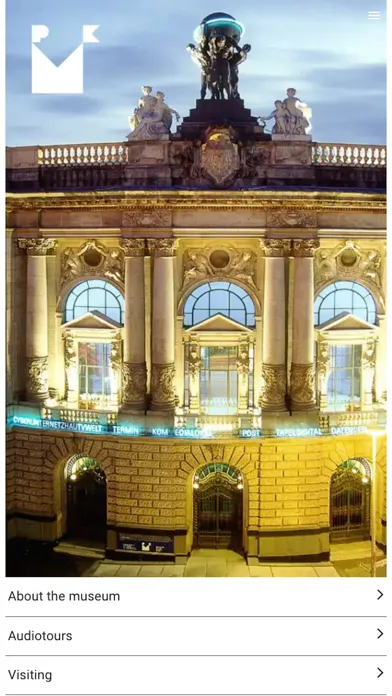 Capturas de tela do Museum für Kommunikation