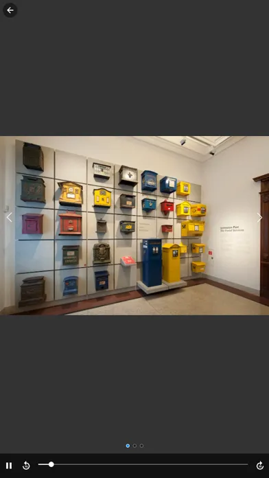 Capturas de tela do Museum für Kommunikation