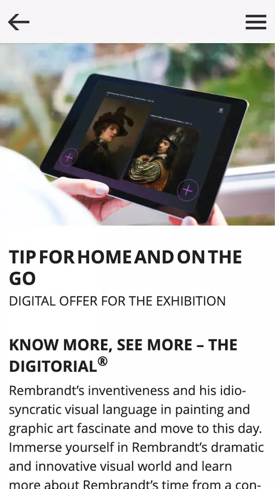 Rembrandt in Amsterdam سکرین شاٹس
