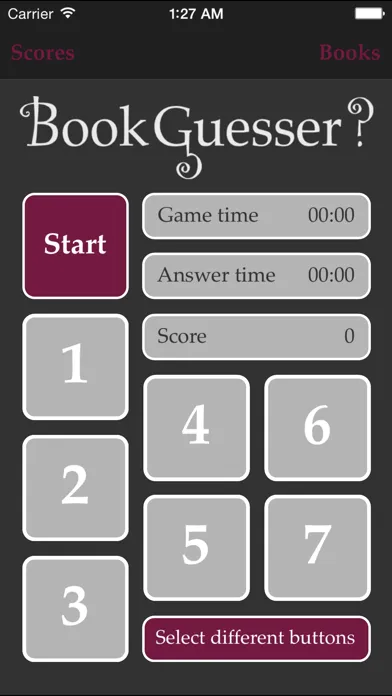 Скриншоты Book Guesser