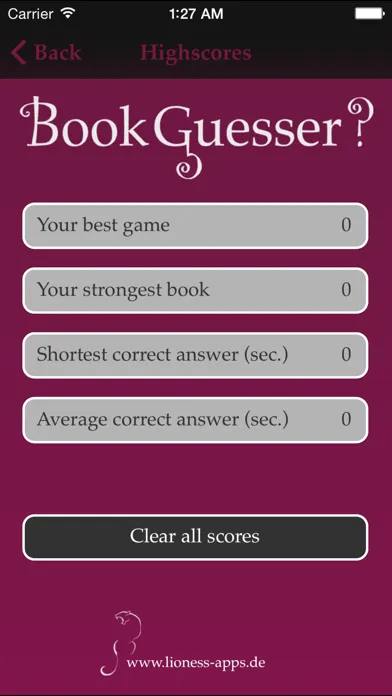 Скриншоты Book Guesser