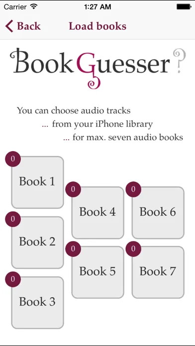 Скриншоты Book Guesser