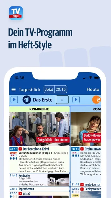 Zrzuty ekranu TV Programm TV Pro