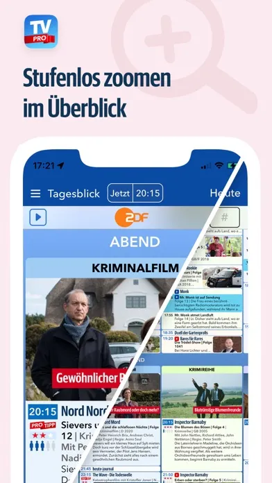 Zrzuty ekranu TV Programm TV Pro