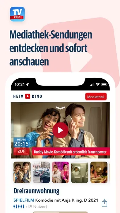 Zrzuty ekranu TV Programm TV Pro