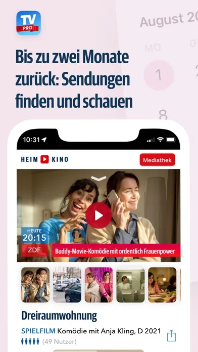 Zrzuty ekranu TV Programm TV Pro