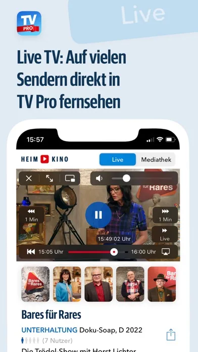 Zrzuty ekranu TV Programm TV Pro