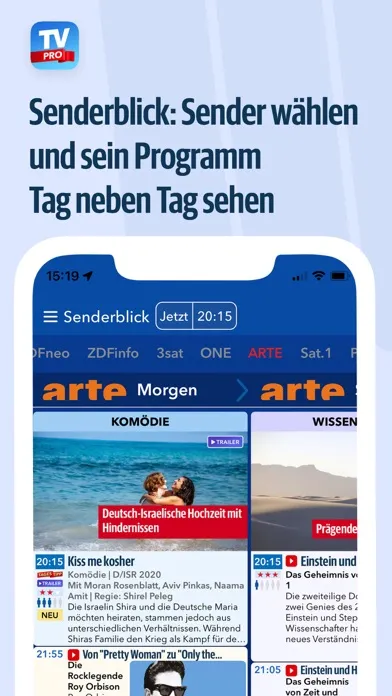 Zrzuty ekranu TV Programm TV Pro