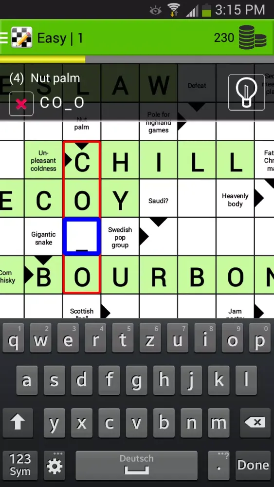 ภาพหน้าจอของ Crosswords