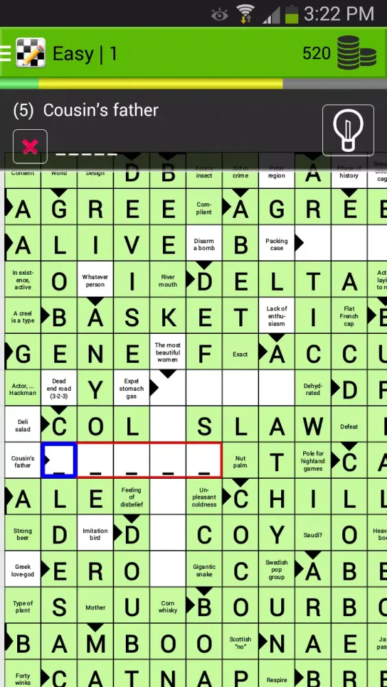 ภาพหน้าจอของ Crosswords