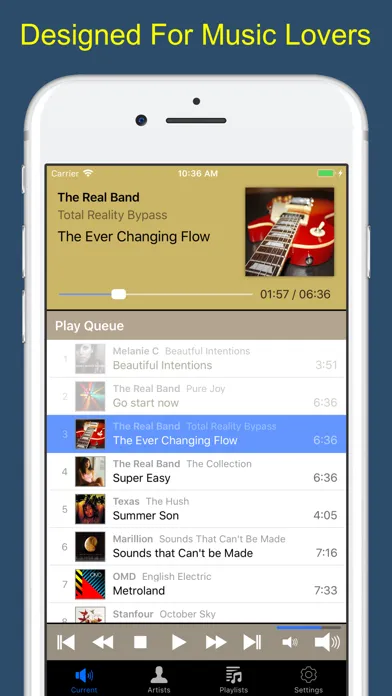 Music Remote for Kodi スクリーンショット