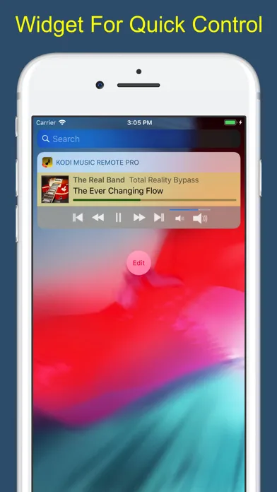 Capturas de tela do Music Remote Pro for Kodi